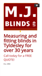 Mobile Screenshot of mjblindsltd.co.uk